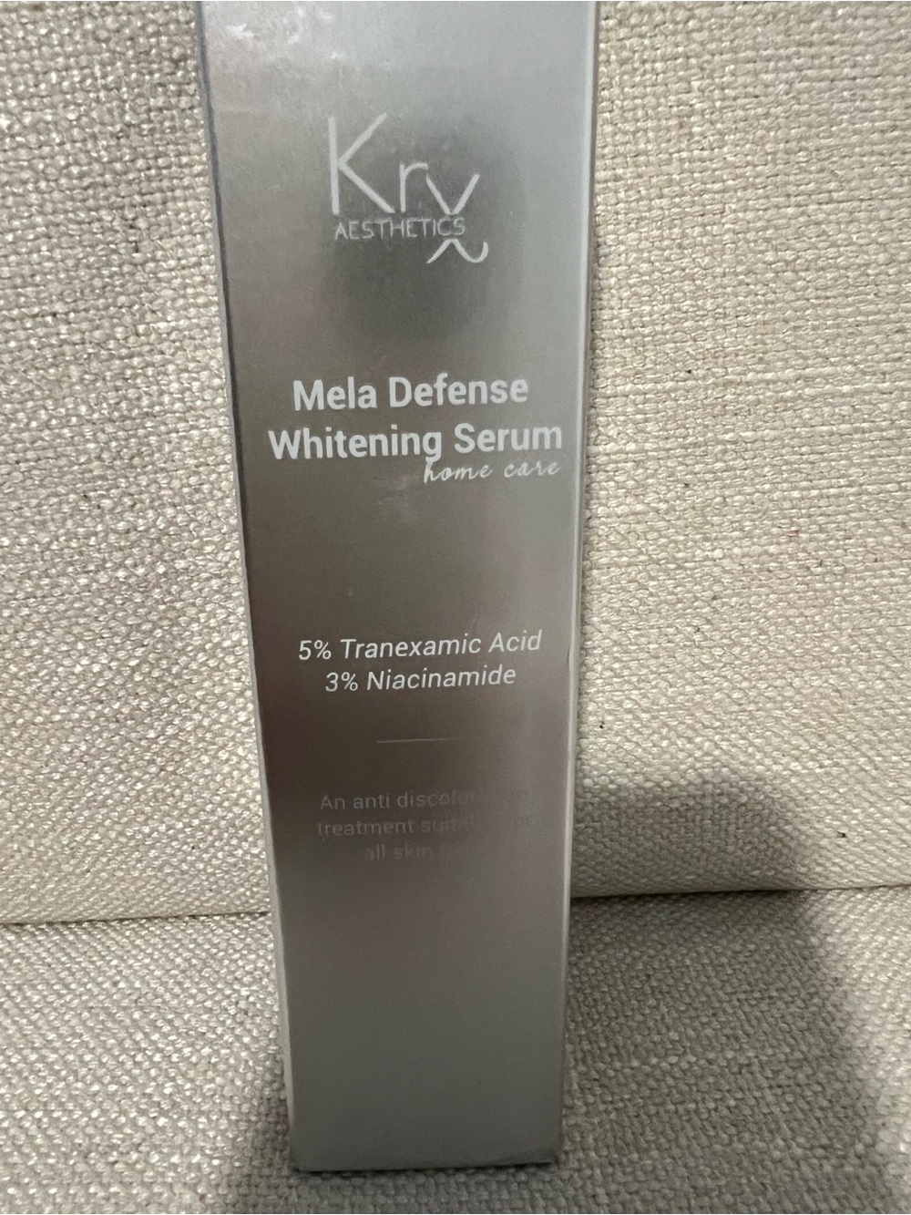 Krx Aesthetics Mela Defense Whitening Serum - new in box